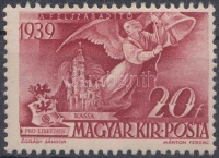 1940 Horthy 20 éves évforduló 20f 'ÉGRÁDY'