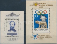 1954-1960 Jókai Mór és Olimpia (I.) blokk (11.500)