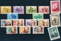 1953 Zeneszerzők + Lenin (I) + 1954 Anya- és csecsemővédelem 5-5 sor (19.500)