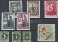 1953 Bélyegnap sor, Labdarúgó 6:3, Kisegítő (V.), Lenin sor (8.000)
