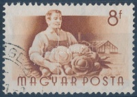 1955 Munka 8f papírránccal