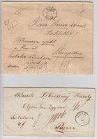 ~1870-1877 3 db pénzeslevél