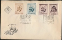 1955 Bartók sor FDC-n (2.500)