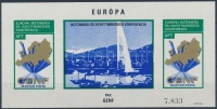 1974 Genf vágott blokk
