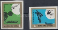 1974 A fegyveres erők napja vágott sor légiposta értékei