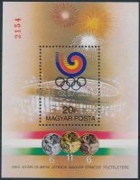 1988 Olimpiai érmesek (V.) Szöul ajándék blokk / Mi block 201 present of the post (15.000)