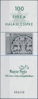 2002 Halasi csipke ajándék feketenyomat blokk (12.000) / Mi 4724 blackprint block, present of the Post