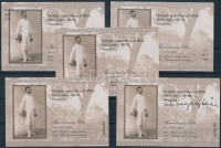 2003/16 Tersztyánszky Ödön 5 db emlékív (8.000)