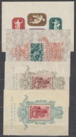 5 db 1945 előtti blokk + 4 db kisív (~31.700)