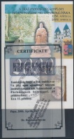 2006/22 A jáki apát ajándéka emlékív tanúsítvánnyal + alkalmi boríték (9.000)