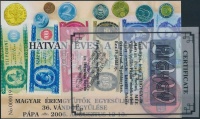 2006/48 Hatvan éves a forint emlékív hátoldali aláírással + tanúsítvány (7.000)