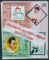 2010 Bélyegkiállítás Várpalota 'Sikeres magyarok, magyar sikerek az olimpiákon' ajándék emlékív