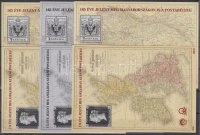 2015 175 és 165 éves a bélyeghasználat emlékív 6 db-os garnitúra azonos sorszámmal (65.000+)