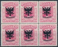 1920 Forgalmi 6-os tömb Mi 71 (hajtott)