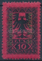 1925 Portó arany felülnyomás / Postage due Mi 23 with gold overprint