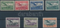 1928 Repülő felülnyomott sor Mi 162-168