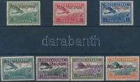 1929 Repülős sor Mi 210-216(foghiba/perforation fault)