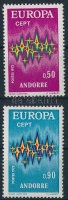 1972 Europa CEPT sor Mi 238-239