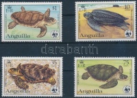 1983 WWF: Teknősök sor Mi 541 A-544 A + 4 db FDC