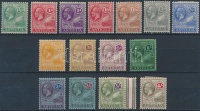 1921 Forgalmi Mi 45-47, 49-60 (apró hibák)