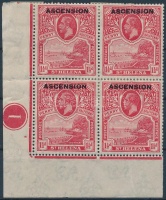 1922 Forgalmi ívsarki négyestömb Mi 3