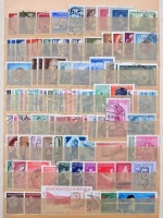 NDK gyűjtemény sorok, összefüggések sok postatisztával + 5 db blokk 10 lapos közepes berakóban (Mi EUR ~741.-)