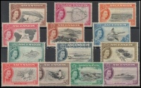 1956 Forgalmi sor / Definitive set Mi 62-74