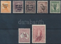 Japán 1946 Forgalmi sor Mi 1-7