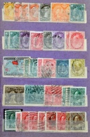 Kanada kis gyűjtemény színváltozatokkal és fogazási eltérésekkel (Mi EUR ~540.-) 10 lapos közepes berakóban