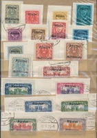 1920 Forgalmi sor felülnyomással Mi 321-339