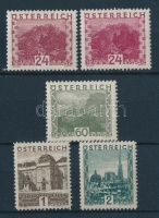 1929 Mi 504-505, 509-511