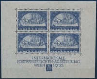 1933 WIPA blokk Mi 1