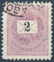1889 2kr elektrotip 11 1/2 fogazás nagyobb szélekkel (luxus) (15.000)