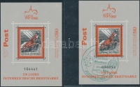 2000 WIPA blokk postatiszta és alkalmi bélyegzéssel Mi 13