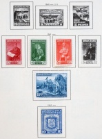Chile gyűjtemény 1883-1966 Schaubek előnyomott albumban