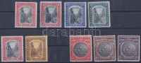 1901-1930 Forgalmi bélyegek Mi 19-22, 34a, 45, 88-90