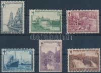 1929 Tuberkulózis elleni küzdelem sor Mi 270-275