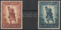 1932 Katonai emlékmű sor Mi 342-343