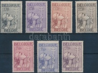 1933 Tuberkulózis elleni küzdelem sor Mi 366-372