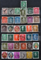 Deutsches Reich gyűjtemény 1905-1935 ~500 db bélyeg 8 lapos közepes berakóban