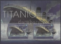 2012 Titanic blokk Mi 168 alkalmi bélygzéssel