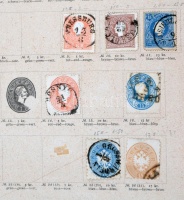 Schwaneberger előnyomott világalbum 1913 évi kiadás sok száz bélyeggel