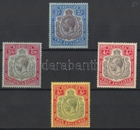 1918 Forgalmi bélyeg sor utolsó két érték nélkül/ Definitive stamp Mi 43-46