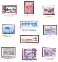 Hidak gyűjtemény 31 kiállítási lapon jobb értékekkel, közte FDC-k, levelek, érdemes megnézni!