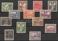 1934 Forgalmi bélyeg sor / Definitive stamp set Mi 156-168 A