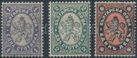 1886 Mi 25-27