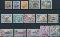 1960 Forgalmi sor felülnyomással Mi 179-193
