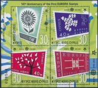 2006 50 éves az Europa CEPT blokk Mi 25