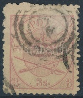 1864 Mi 12 A (Mi EUR 70,-) (foghibák / perf.faults)