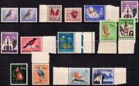 1961/1963 Forgalmi sor Mi 287-299 + 287 C, 297 II